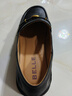 百麗（Belle）七夕禮物英倫風(fēng)樂福鞋女25秋新商場款羊皮舒適便士樂福E1N1DCA5 黑色 35 (225mm) 曬單實拍圖