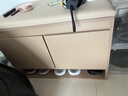 尋巧（SPERMEK）鞋柜換鞋凳入戶門口感家用坐凳一體輕奢進門玄關(guān)鞋架穿鞋凳子可坐 【奶咖色60CM】可放45碼 曬單實拍圖