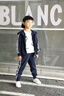 G.DUCKKIDS童裝男童春秋套裝運(yùn)動(dòng)裝兒童衣服男大童秋冬季織帶外套褲子兩件套 8038藏青色【春秋款】 140 尺碼9~10歲【130-140cm】cm 曬單實(shí)拍圖