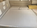 BANANUE【2025年小涼π】冰絲涼席子可機(jī)洗床笠床墊床單宿舍1.5mx1.8x2米 雪花灰丨冰絲涼感丨可機(jī)洗加厚款 180cm*200cm 丨床單款丨贈(zèng)枕套*2 曬單實(shí)拍圖