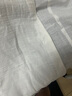 日系100%棉麻薄款防曬襯衫輕奢高級感棉麻上衣女夏季慵懶寬松外套 白色 L 適合100-110斤 曬單實拍圖