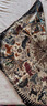 浪莎雙面異色真絲羊毛中方巾圍巾英倫薄款絲毛領(lǐng)巾披肩女禮盒 瑪雅叢林 65×65cm 曬單實(shí)拍圖
