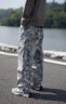 ABERCROMBIE & FITCH男裝24春秋款抓絨baggy風(fēng)經(jīng)典LOGO直筒運(yùn)動(dòng)衛(wèi)褲長(zhǎng)褲KI134-4101 灰色印花 L (180/86A) 曬單實(shí)拍圖
