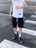 愛步（ECCO）BIOM運動鞋男 25年新款透氣防水越野鞋休閑跑鞋 健步C蹤跡803384 巖紫色/磁石灰/寶藍色 43 曬單實拍圖