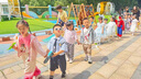 G.DUCKKIDS兒童套裝夏季英倫風(fēng)男女童套裝短袖襯衫幼兒園班服畢業(yè)禮服演出 男童 130 (建議身高120cm 8-9歲)cm 曬單實(shí)拍圖
