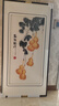 紫騰隨軒五福臨門(mén)蘇繡成品掛畫(huà)入戶(hù)玄關(guān)裝飾畫(huà)客廳葫蘆墻畫(huà)中國風(fēng)刺繡壁畫(huà) 五福臨門(mén)（默認咖啡色） 83*163cm（鋼化玻璃） 曬單實(shí)拍圖