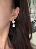 伊燦日韓鋯石蝴蝶仿珍珠耳墜女小眾耳釘高級耳環(huán)2025新款爆款氣質耳飾 日韓鋯石蝴蝶珍珠耳墜 曬單實拍圖