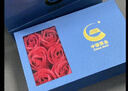 中國黃金（CHINA GOLD）玫瑰花黃金戒指女士足金活口求婚戒七夕情人節(jié)禮物送女友老婆生日 足金玫瑰花戒指【紅繩戒】 曬單實拍圖