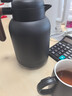 AOURBENE安寶利大容量燜茶壺保溫壺悶泡壺暖水壺家用悶茶壺保溫瓶茶水分離 紳士黑 1500ml 【可拆卸茶倉】 曬單實拍圖