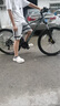 千里達(dá)（TRINX）千里達(dá)M985山地自行車(chē)禧瑪諾21速油壓碟剎暮云灰17寸 曬單實(shí)拍圖