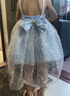 G.DUCKKIDS童裝洛麗塔公主裙女童連衣裙夏季新款生日禮服蓬蓬裙兒童愛莎裙子 藍(lán)色裙子 100 尺碼2~3歲【 90-100cm】 曬單實(shí)拍圖
