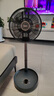 美的（Midea）電風(fēng)扇戶外可折疊無線充電落地扇遙控定時大風(fēng)力臺式桌面小風(fēng)扇家用便攜式轉(zhuǎn)頁扇輕音低噪節(jié)能搖頭 【充插兩用充電款】三段升降 一體伸縮可折疊收納 12檔風(fēng)速 曬單實拍圖