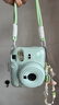 INSTAX富士instax立拍立得 一次成像相機 mini12（mini11升級款）薄荷綠 曬單實拍圖