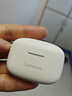 聯(lián)想（lenovo）真無線藍牙耳機 半入耳式耳機 音樂運動游戲耳機藍牙5.4 適用蘋果華為小米手機 EA110月巖白 曬單實拍圖