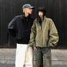 卡圖弛黑色座山蟒夾克外套男春秋季美式cleanfit高街潮牌教練飛行棒球服 黑色 XL 曬單實拍圖