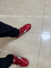 美津濃（MIZUNO）短鞋舌碎釘足球鞋MORELIA II PRO AS (MS-049) 60/紅色   42    曬單實(shí)拍圖