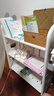 babyviva 兒童書架家用寶寶繪本幼兒園落地可移動(dòng)多層雙面書柜男女孩收納 曬單實(shí)拍圖