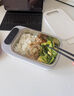 物克USB充電式定時加熱飯盒免注水辦公室上班族車載露營免插電保溫快速電熱便攜大容量不銹鋼自熱飯盒 1L F3【一鍵消毒+USB充電+定時加熱】 曬單實拍圖