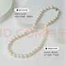 珍珠皇后S925銀無(wú)核淡水珍珠項(xiàng)鏈近圓強(qiáng)光鎖骨鏈女母親節(jié)禮物附吉爾德大證 曬單實(shí)拍圖