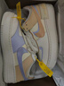 耐克NIKE緩震板鞋女空軍一號AIR FORCE 1運動鞋 DZ1847-114白粉 36.5 曬單實拍圖