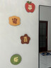 平安喜樂吉象如意玄關裝飾畫寓意好客廳電視墻奶油風創(chuàng)意新款壁畫 平安喜樂 中組合（30*30cm四塊一組） UV精雕 無框畫/高檔水晶面 曬單實拍圖
