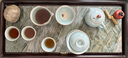 蘇氏陶瓷（SUSHI CERAMICS）九龍壁黑檀木茶盤(pán)可干泡可排水功夫泡茶臺(tái)茶托66*30cm國(guó)家補(bǔ)貼 曬單實(shí)拍圖