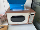 美的（Midea）小滋味微波爐烤箱一體機(jī)小型家用微波爐光波加熱一級能效平板變頻復(fù)古美拉德風(fēng)C1G2 曬單實(shí)拍圖