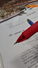 派通（Pentel）BLN105按動紅色中性筆高顏值0.5mm簽字筆商務(wù)學(xué)生速干水筆水性筆文具 紅桿紅芯單支裝 曬單實(shí)拍圖
