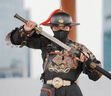 錦衣衛(wèi)飛魚服鎧甲cos漢衣服男裝文武袍甲胄全套重甲龍鱗甲重型護 飛魚服S 曬單實拍圖
