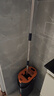 美添樂(lè )（HoMettler）凈污分離平板拖把36cm4拖布桿長(cháng)135cm家用一拖凈免手洗刮刮桶雙桿 曬單實(shí)拍圖