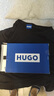 雨果博斯（HUGO BOSS）男士logo標(biāo)識棉質(zhì)圓領(lǐng)短袖T恤 2件裝 黑/白 50522383 960 XL 曬單實拍圖