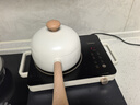 BESCO小奶鍋不粘鍋嬰兒輔食鍋陶瓷無(wú)涂層寶寶熱奶鍋帶蒸籠煮面鍋煮奶鍋 淺手柄奶鍋【內(nèi)外不粘】 20cm 曬單實(shí)拍圖