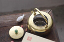 名古千代 日本鐵壺日本原裝進(jìn)口鐵壺茶具老鐵壺 無(wú)涂層鐵茶壺?zé)莶鑹?仙鶴紋 曬單實(shí)拍圖