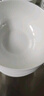 陶相惠 陶瓷飯碗4.5英寸湯碗家用餐具骨瓷防燙高腳米飯碗10只套裝微波爐 曬單實(shí)拍圖