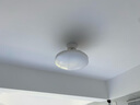 美的（Midea）風(fēng)扇燈餐廳吊扇燈led臥室燈隱形扇葉遙控三防燈具熟睡風(fēng)包安裝 曬單實(shí)拍圖