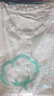 茵曼涼感光板刺繡休閑百搭T恤夏季女裝寬松圓領(lǐng)短袖上衣 米白色  XL 曬單實(shí)拍圖