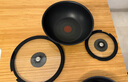 特福（Tefal）鍋具套裝百變鍋鑄鋁可拆卸煎炒鍋六件套午夜郁金香藍(lán)【帶硅膠鏟】 曬單實(shí)拍圖