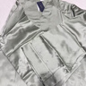 絲儂秋季女士真絲睡衣套裝高級感V領長袖桑蠶絲家居服禮盒 靜姝梓期 銅綠 S 曬單實拍圖