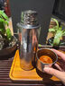 Merdeces德國(guó)精工水晶玻璃保溫杯泡茶水分離杯辦公室商務(wù)禮物 弧面蓋【380ML】 曬單實(shí)拍圖
