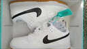 莆田鞋莆田純原SB Dunk高品質(zhì)黑白生膠有摩擦聲男女同款休閑運動(dòng)潮流鞋 Dunk白生膠[內置氣墊摩擦有聲] 44 曬單實(shí)拍圖