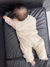 班喜迪嬰兒衣服春裝嬰幼兒背帶褲外出服超萌男女寶寶連體衣可愛(ài)爬服春秋 米色 73cm 曬單實(shí)拍圖