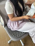 知夢人夏季凝膠坐墊辦公室久坐屁墊工位透氣冰涼墊防屁股痛椅子墊座墊 【清涼體感丨凝膠按摩墊】紳士灰 曬單實(shí)拍圖