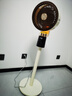 創(chuàng)維【全屋驅(qū)蚊】空氣循環(huán)扇家用電風扇落地扇2025新款大風量語音遙控輕音節(jié)能臥室小風扇Q522 白咖色 曬單實拍圖