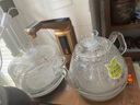 金灶（KAMJOVE） 全智能自動上水電熱水壺玻璃燒水壺保溫泡茶電茶壺高硼硅玻璃電茶爐燒水器自動上水 0.8L G9（20*37cm）豎版按鍵 曬單實拍圖