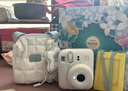 富士instax mini12一次成像拍立得相機(jī)（mini11拍立得相機(jī)升級(jí)版）  茉莉白 套餐3：官配+20張+保護(hù)殼+束口袋 曬單實(shí)拍圖