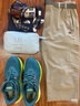 HOKA HOKA FOOT男女款挑戰(zhàn)者6越野徒步登山跑鞋CHALLENGERATR6戶外運(yùn)動(dòng) 黃綠藍(lán) 42 曬單實(shí)拍圖