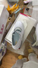賓萊伊（BINLAIYI）護(hù)士鞋女夏季鏤空軟底透氣厚底增高氣墊單鞋小白鞋新款春季工作鞋 天使蘭/鏤空 寬松版型 38 曬單實(shí)拍圖