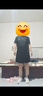 皮爾卡丹（pierre cardin）大碼女裝2025夏裝新款女士連衣裙胖mm遮肚子藏肉顯瘦裙子黑色休閑 黑色 XL (建議115斤-130斤) 曬單實拍圖