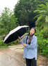 戶璃日本漸變太陽(yáng)傘防曬紫外線遮陽(yáng)晴雨兩用女迷你五折疊小巧便攜口袋 8骨五折手動(dòng)漸變海鹽藍(lán)【手機(jī)大小+加大傘面+高倍防 曬單實(shí)拍圖