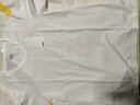 森馬（Semir）短袖T恤男修身純色內(nèi)搭純棉2025夏季V領(lǐng)白t百搭上衣109325100102 曬單實(shí)拍圖
